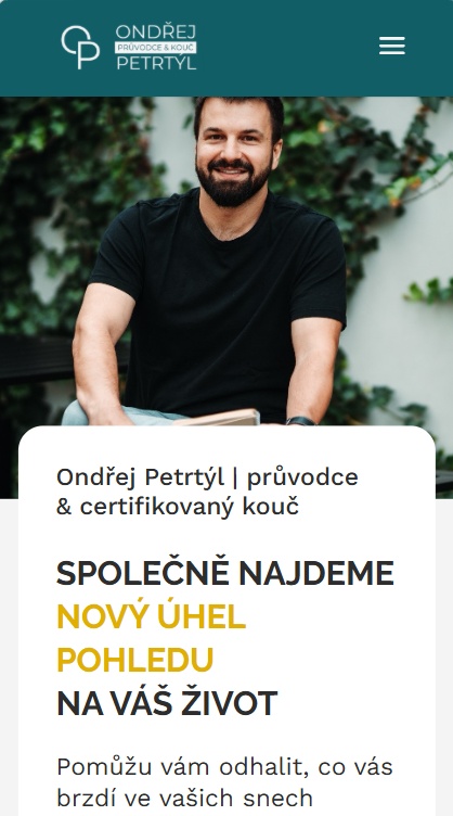 Mobilní web Ondřej Petrtýl