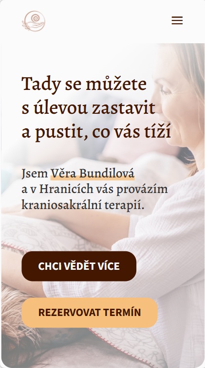 Mobilní web Věra Čadrová